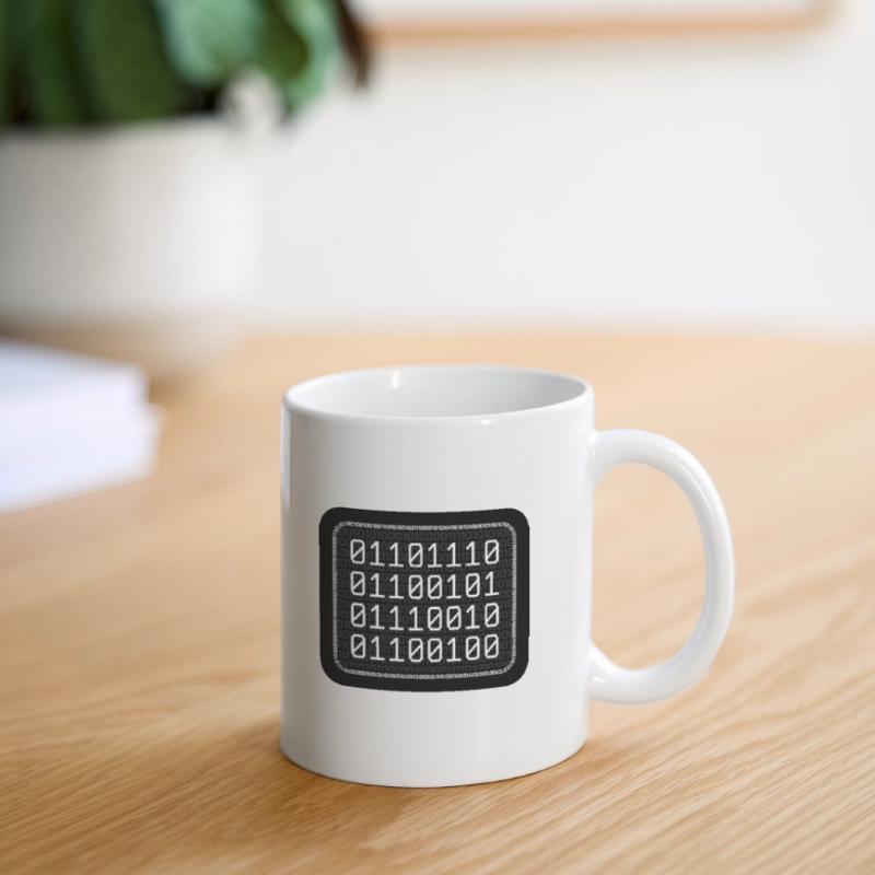 Nerd Binary Tasse
