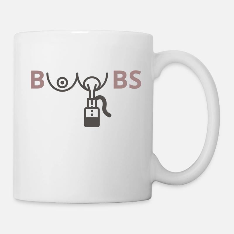 BOOBS - Mug - white
