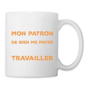 Quote Work Colleague Humor - Mug - white - Right