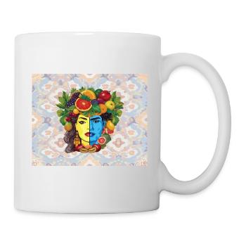 teste di moro, siciliane, testa di moro - Tasse - Weiß - Rechts