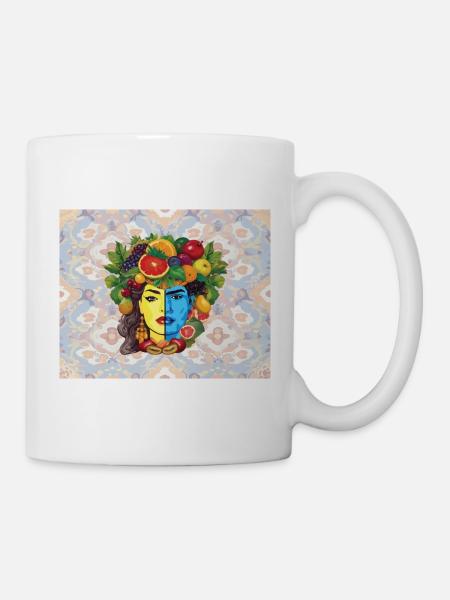 teste di moro, siciliane, testa di moro - Tasse - Weiß