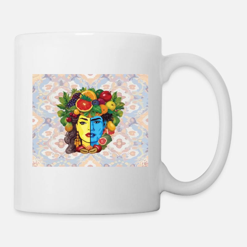 teste di moro, siciliane, testa di moro - Tasse - Weiß
