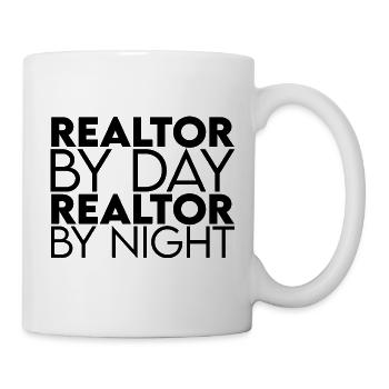 Realtor By Day Realtor By Night - Mug - white - Right