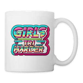 Filles Tri 9 - Mug blanc - blanc - Droite