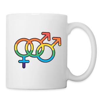 Bi Male Spirit - Tasse - Weiß - Rechts