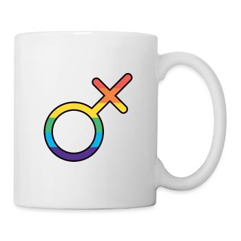 Trans Male Pride - Tasse - Weiß - Rechts