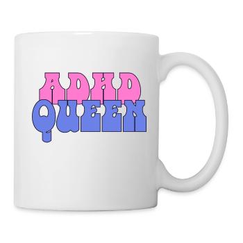 ADHD Queen - Mug - white - Right