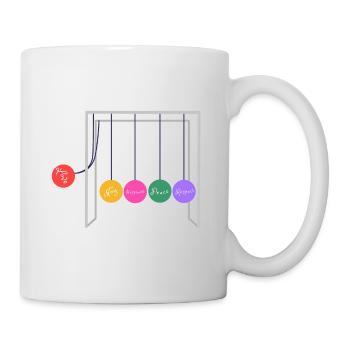 Liebeswiege - Love Cradle - Tasse - Weiß - Rechts