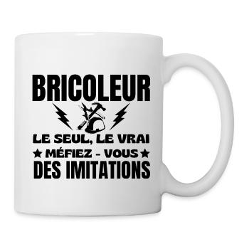 Tüftler, der einzig Wahre - Tasse - Weiß - Rechts