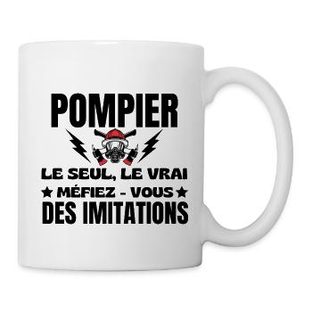 FIREFIGHTER THE ONLY REAL ONE - Mug - white - Right
