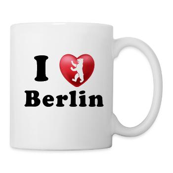 I LOVE BERLIN - Tasse - Weiß - Rechts