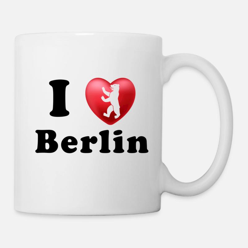 J’ADORE BERLIN - Mug blanc - blanc