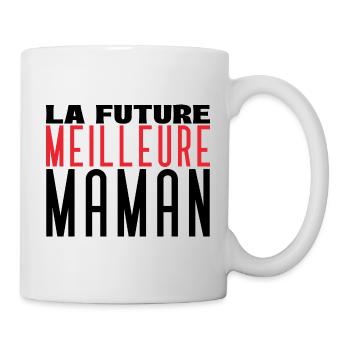 La future meilleure maman - Mug blanc - blanc - Droite