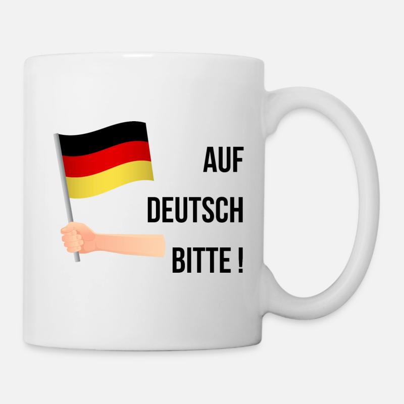 Cadeau prof d'allemand - Mug blanc - blanc