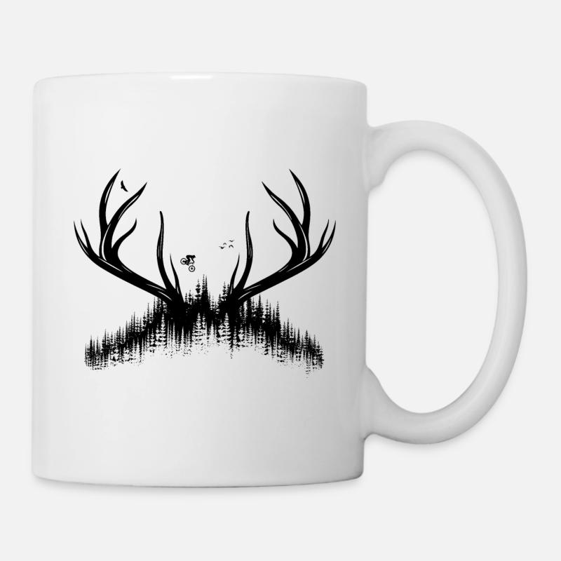 Be Nature - VTT Descente Extrême - Mug blanc - blanc