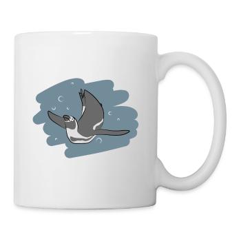 Illustrations Design "Penguin Kisses" - Mug - white - Right