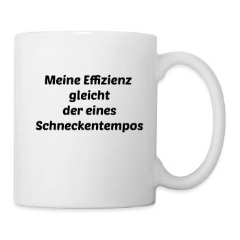 Selbstironische Sprüche - Tasse - Weiß - Rechts