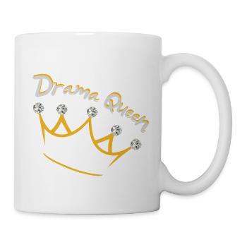Drama Queen - Tasse - Weiß - Rechts