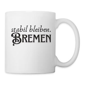 Restez stable Brême - Mug blanc - blanc - Droite