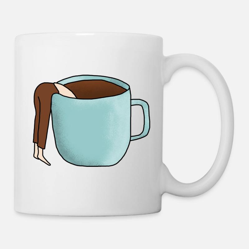 Kaffee! - Tasse - Weiß