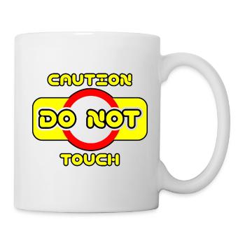 Caution do not touch! ⚠ - Mug - white - Right