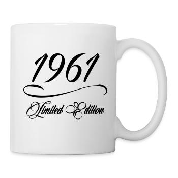 Edition Limitée 1961 - Anniversaire 1961 - Mug blanc - blanc - Droite