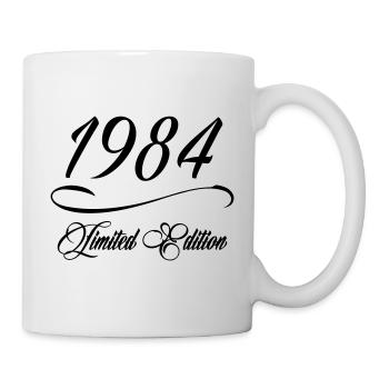 Limited Edition 1984 - Geburtstag 1984 - Tasse - Weiß - Rechts
