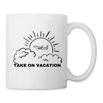 Vacation Time - Tasse - Weiß - Rechts