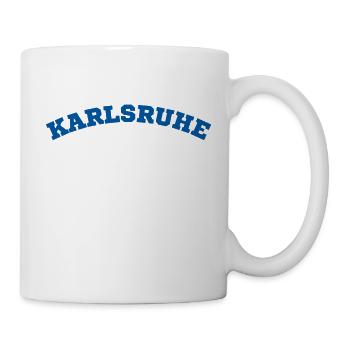 Karlsruhe - Tasse - Weiß - Rechts