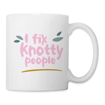 I Fix Knotty People 2 - Tasse - Weiß - Rechts