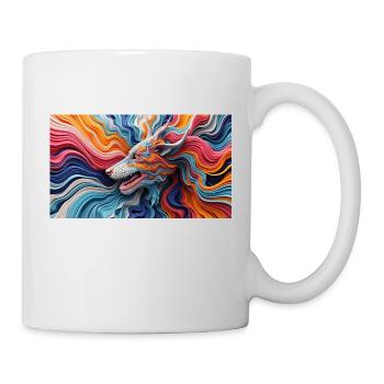 Create A Print In 3D Hyper Realistic - Mug - white - Right