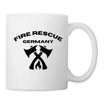 German Fire Rescue Fire Brigade - Mug - white - Right