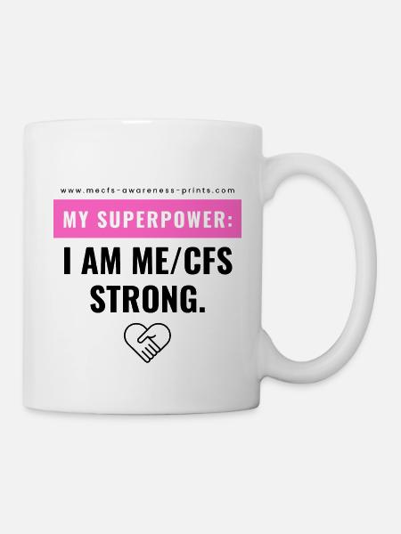 ME/SFC FORT 💪 - Mug blanc - blanc