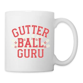 Gutter Ball Guru 14 - Tasse - Weiß - Rechts