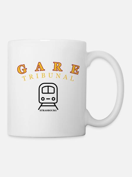 Strasbourg - Court Station - Mug - white