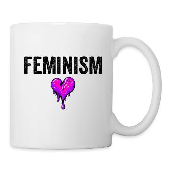 FÉMINISME - Mug blanc - blanc - Droite