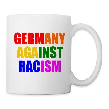 Germany against racism - Tasse - Weiß - Rechts