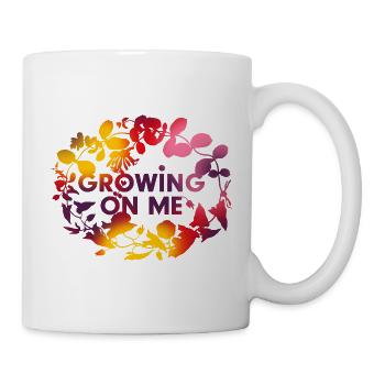 Wachsende Verbindung - Tasse - Weiß - Rechts