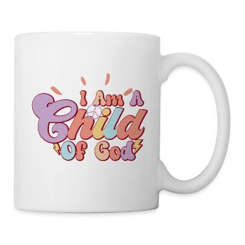 Ich bin ein Kind Gottes - Tasse - Weiß - Rechts