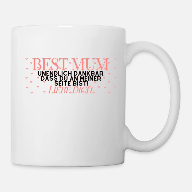 Meilleure maman pour la vie - Mug blanc - blanc