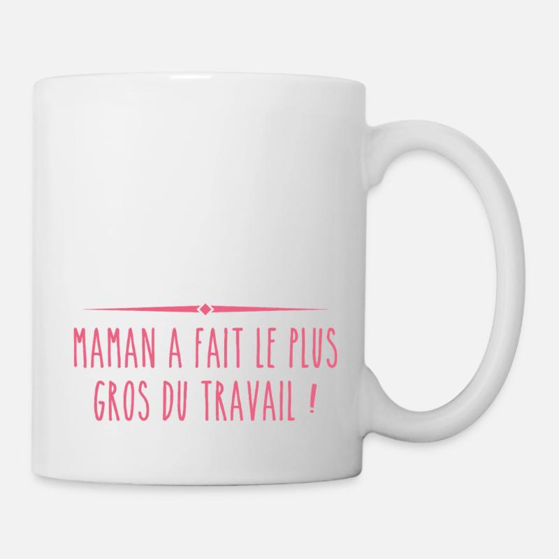 Grenouillere annonce grossesse bébé - Mug blanc - blanc