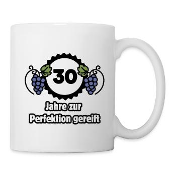 30th Birthday - 30 Years Matured to Perfection - Mug - white - Right