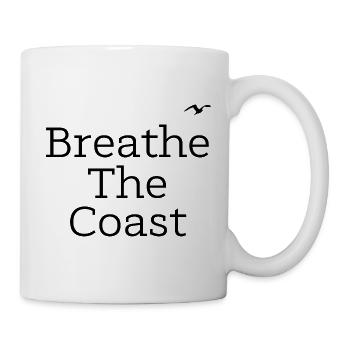 Respirez la côte - Mug blanc - blanc - Droite