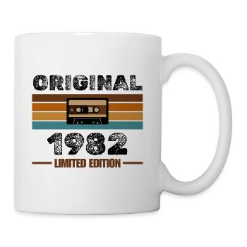 Original 1982 – Retro Kassette Limited Edition - Tasse - Weiß - Rechts