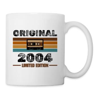 Original 2004 – Retro Kassette Limited Edition - Tasse - Weiß - Rechts