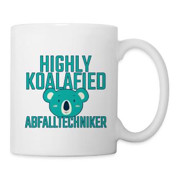 Waste Technician Koalafied - Mug - white - Right