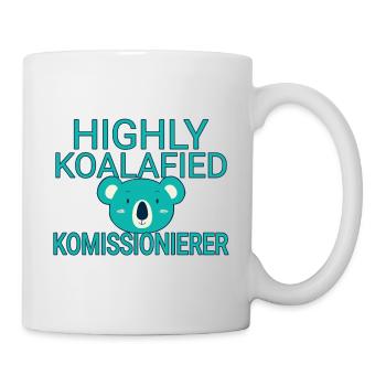 Commissaire Koalafied - Mug blanc - blanc - Droite