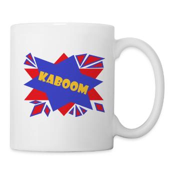 Bande dessinée Kaboom - Mug blanc - blanc - Droite