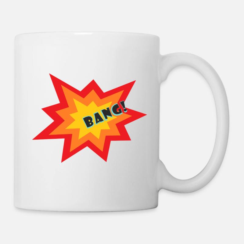 Explosion d’étoiles - Mug blanc - blanc