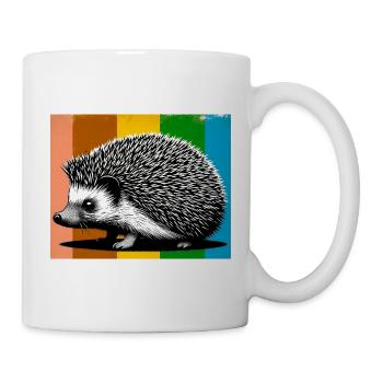 hedgehog - Mug - white - Right